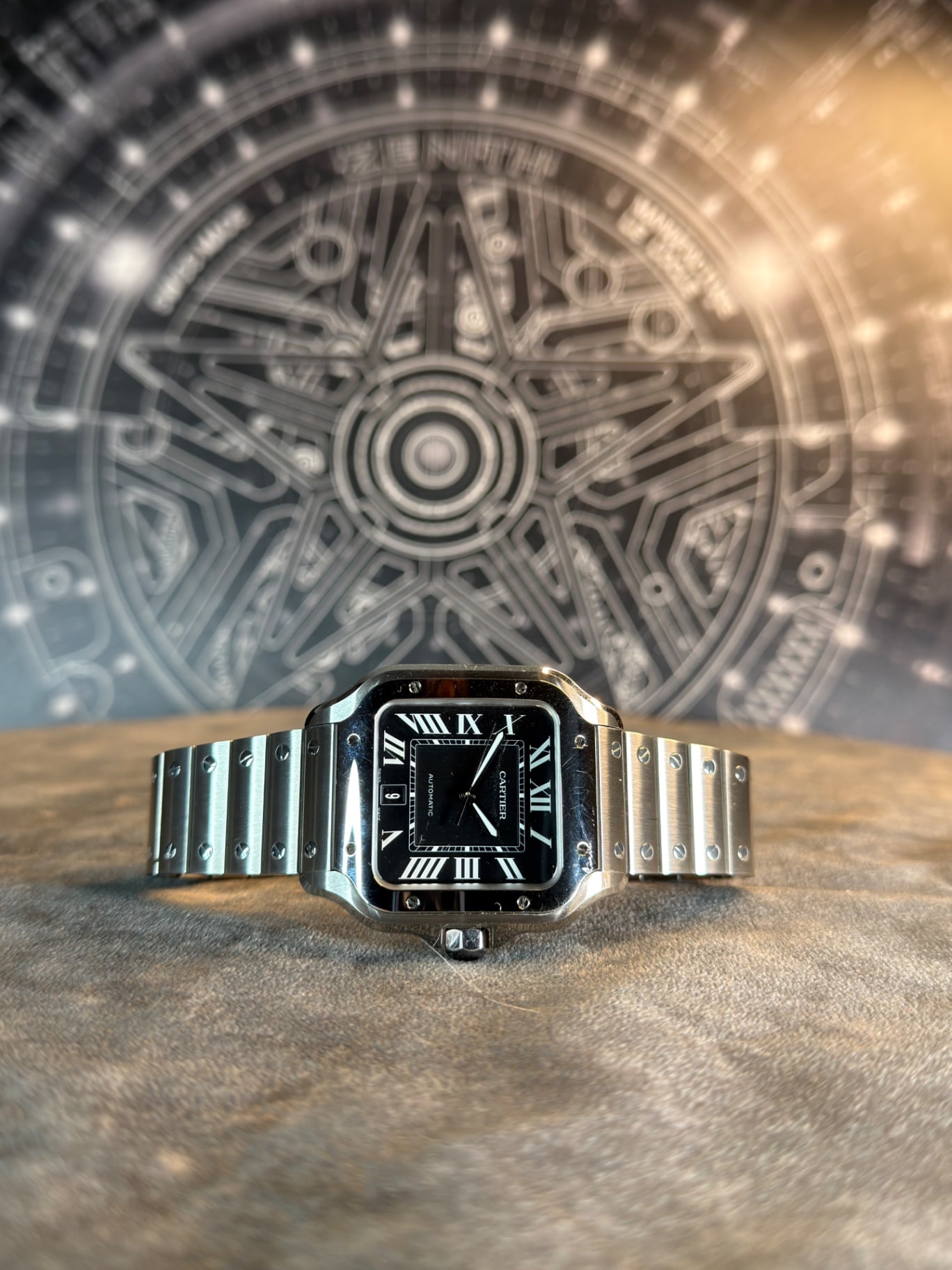 Cartier Santos de Cartier – Ref. Wssa0096, very good – 1/5