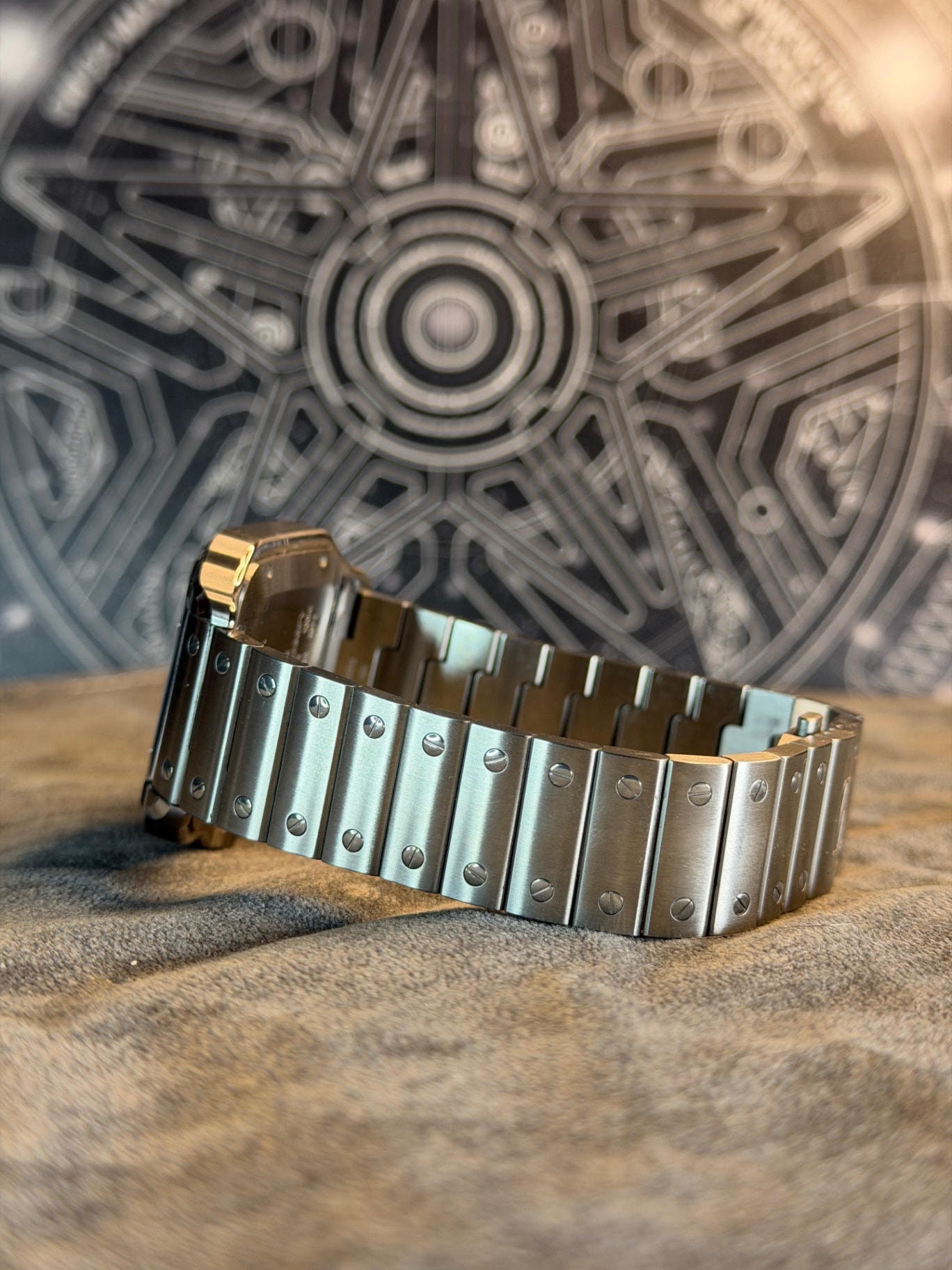 Cartier Santos de Cartier – Ref. Wssa0096, very good – 3/5