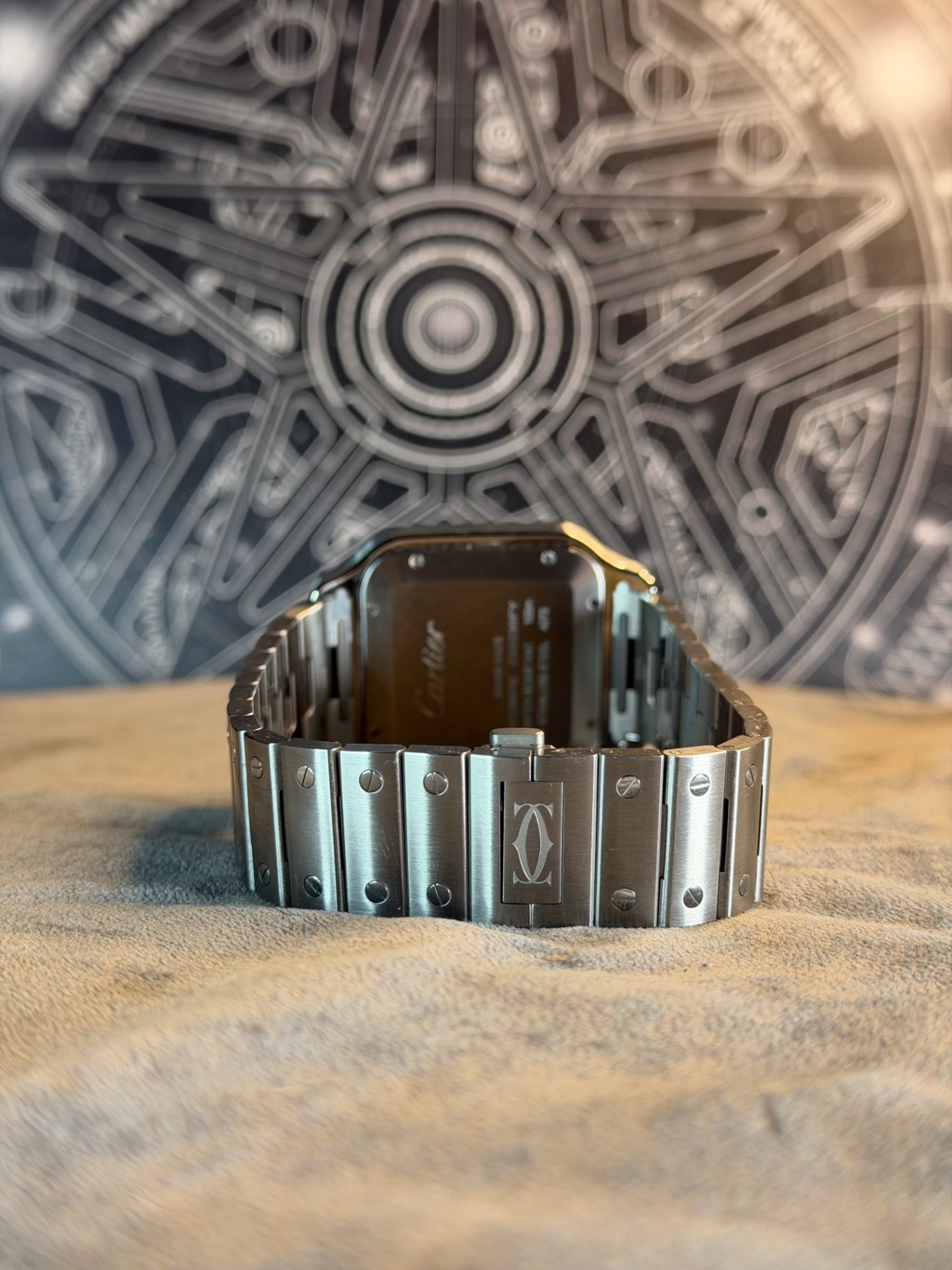 Cartier Santos de Cartier – Ref. Wssa0096, very good – 4/5