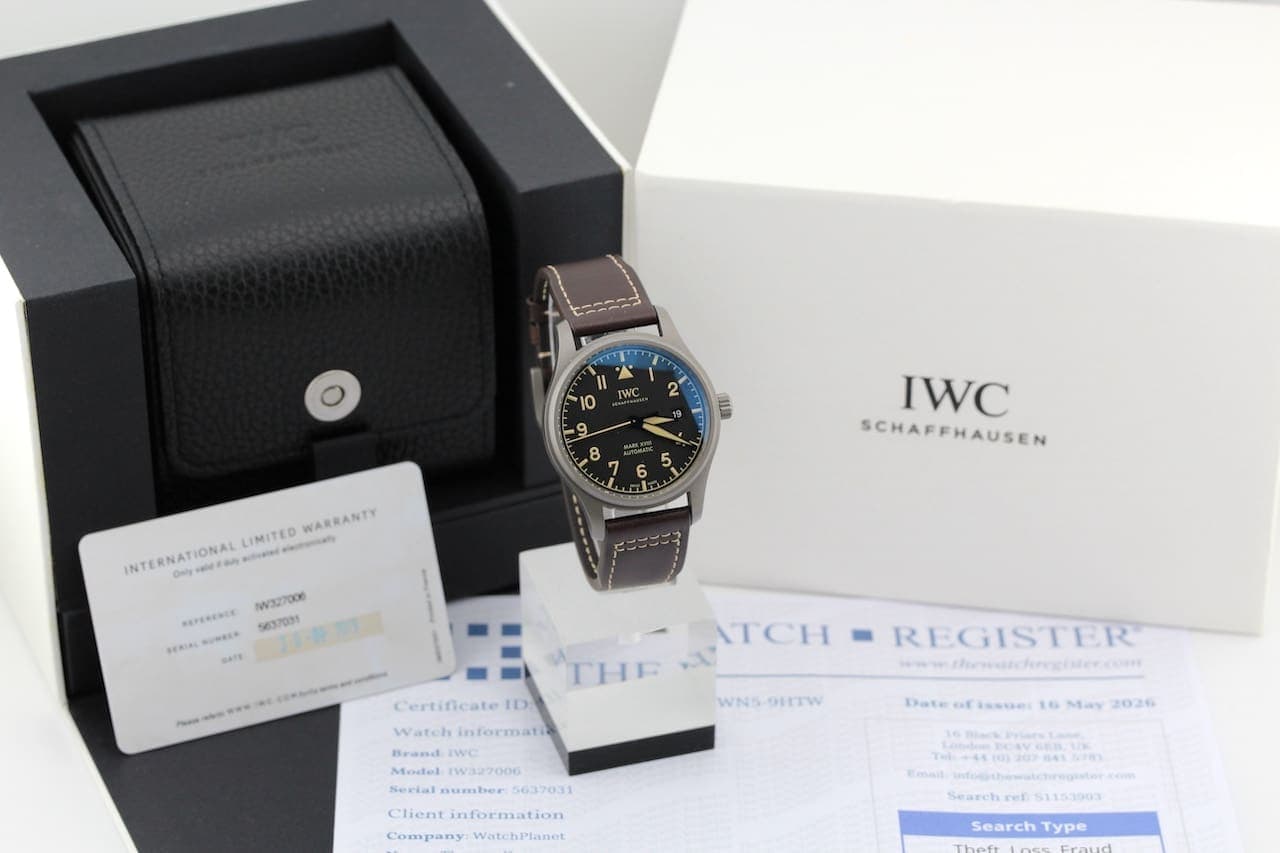 IWC Mark XVIII – Ref. IW327006, good – Image 2/15