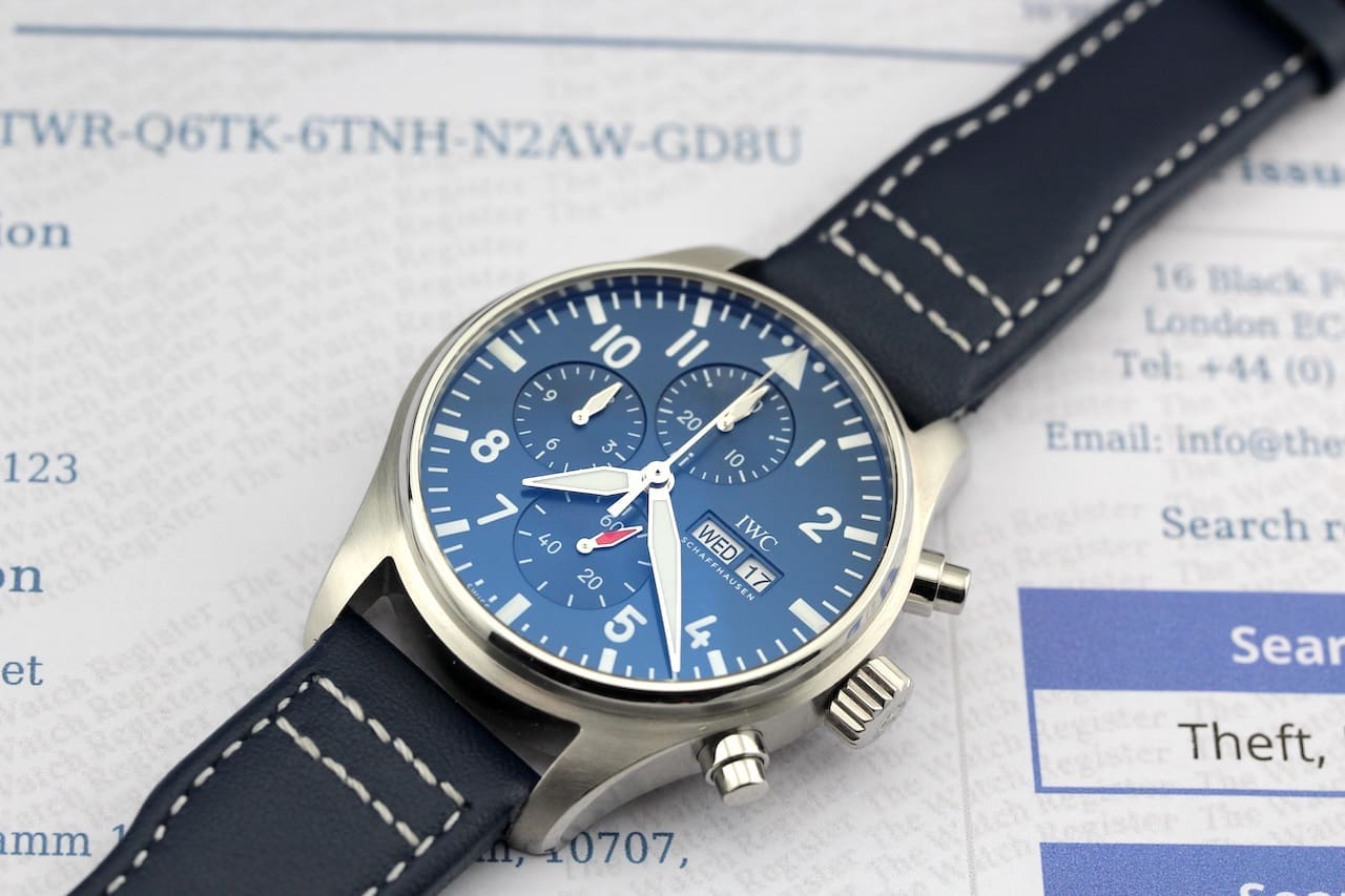 IWC Chronograph – Ref. 1017471, Gut – 3/12