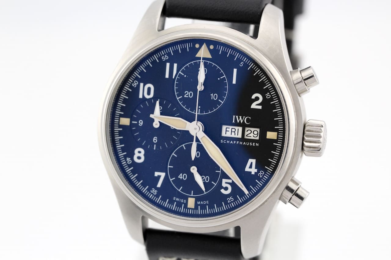 IWC Chronograph – Ref. 1017453, very good – 1/12