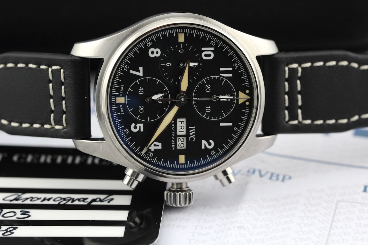 IWC Chronograph – Ref. 1017453, Sehr gut – 4/12