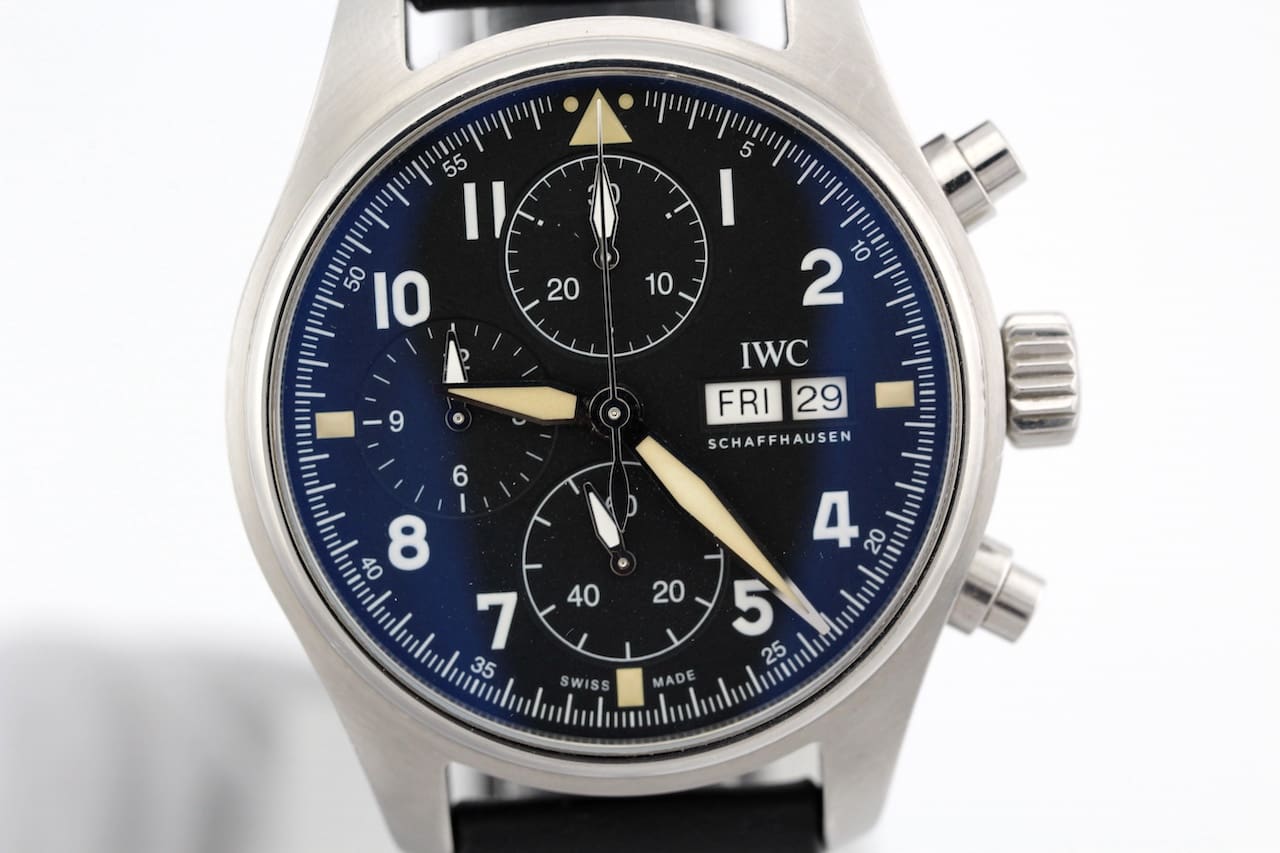 IWC Chronograph – Ref. 1017453, very good – 5/12