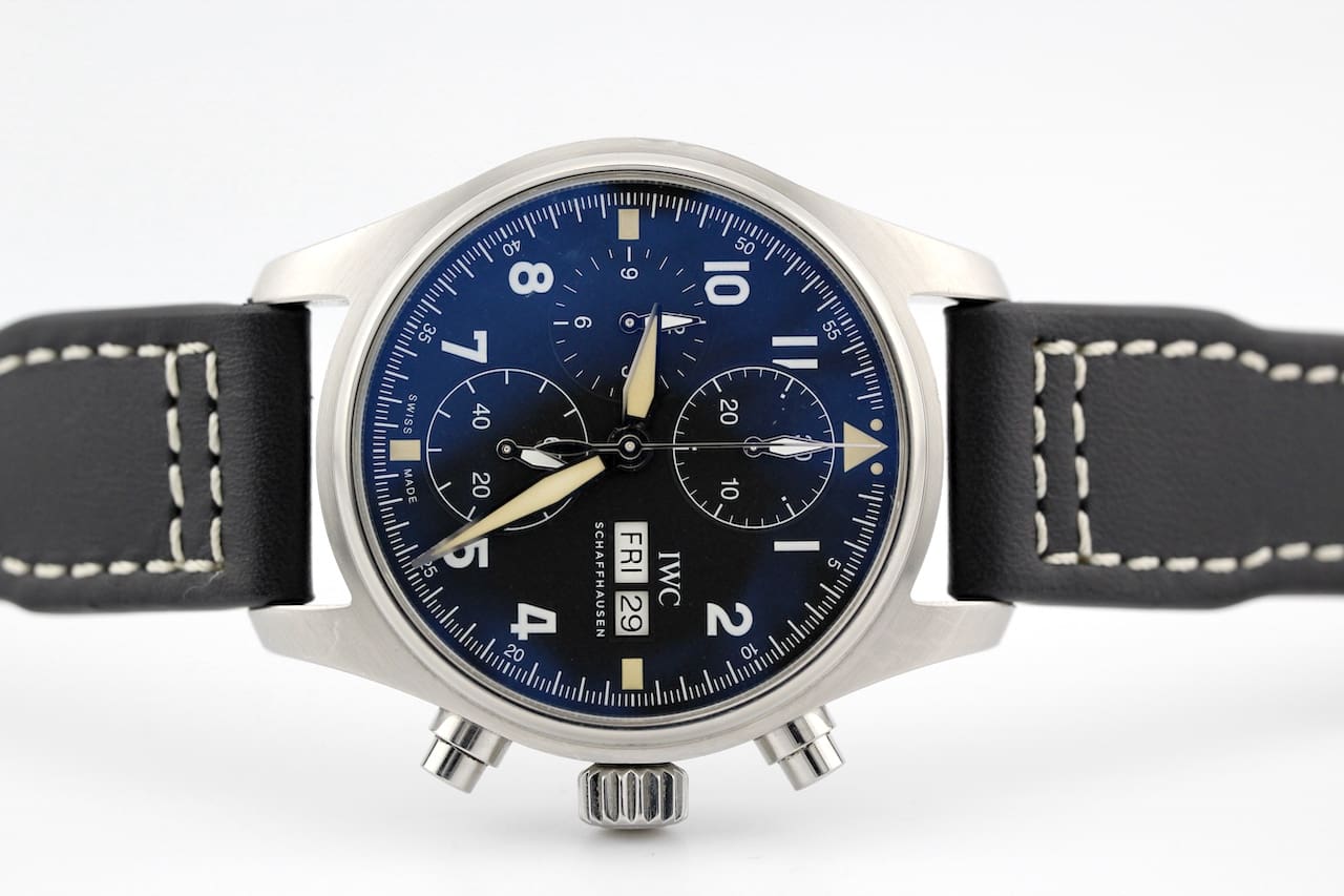 IWC Chronograph – Ref. 1017453, very good – 6/12