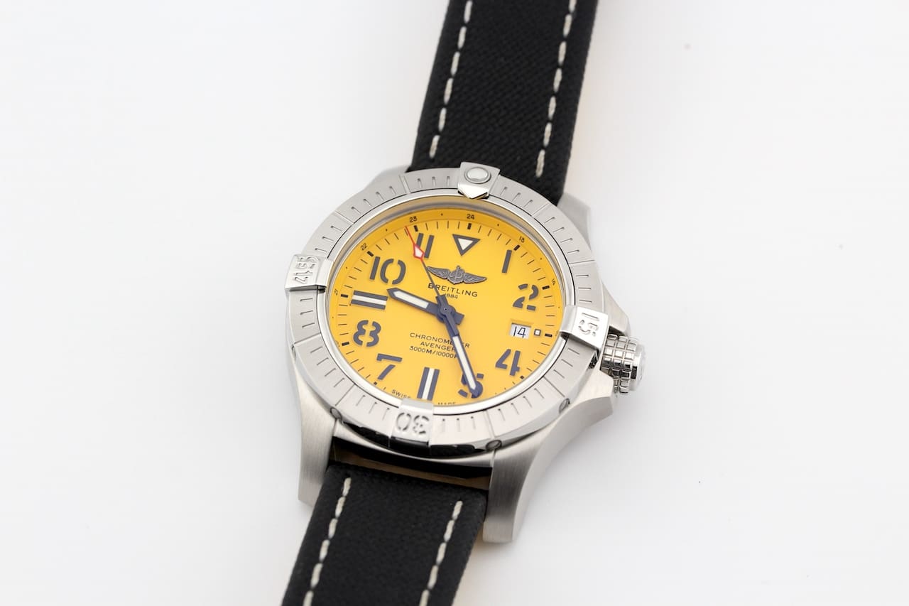 Breitling Avenger – Ref. A17319101, very good – 9/14