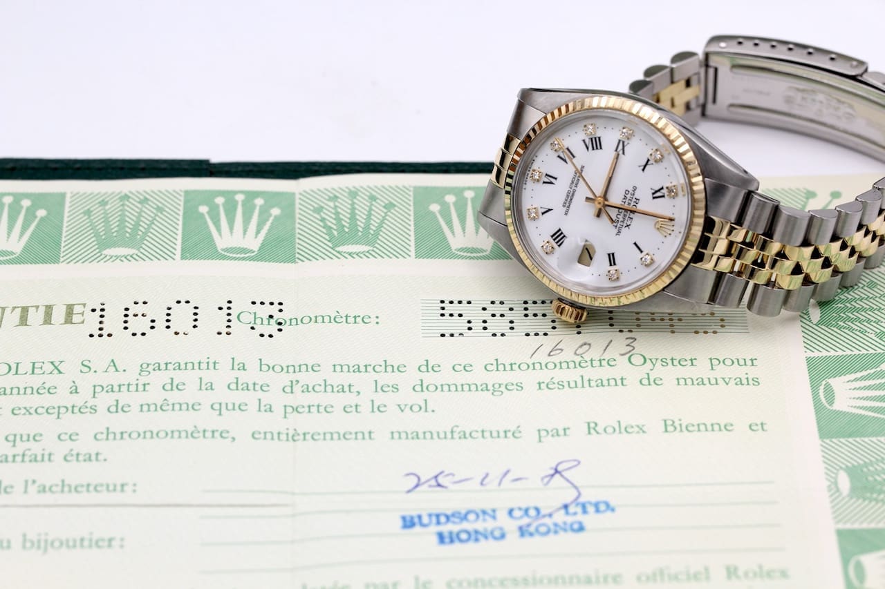 Rolex Datejust – Ref. 16013, good – 5/13