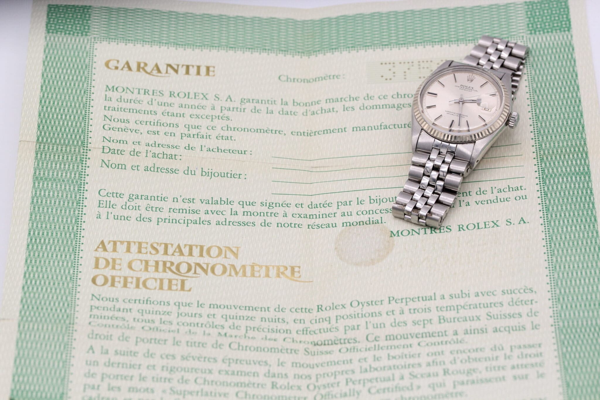 Rolex Datejust – Ref. 1603, very good – 4/15