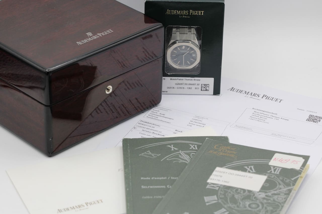 Audemars Piguet Royal Oak – Ref. 15202ST.OO.0944ST.02, Sehr gut – 6/9