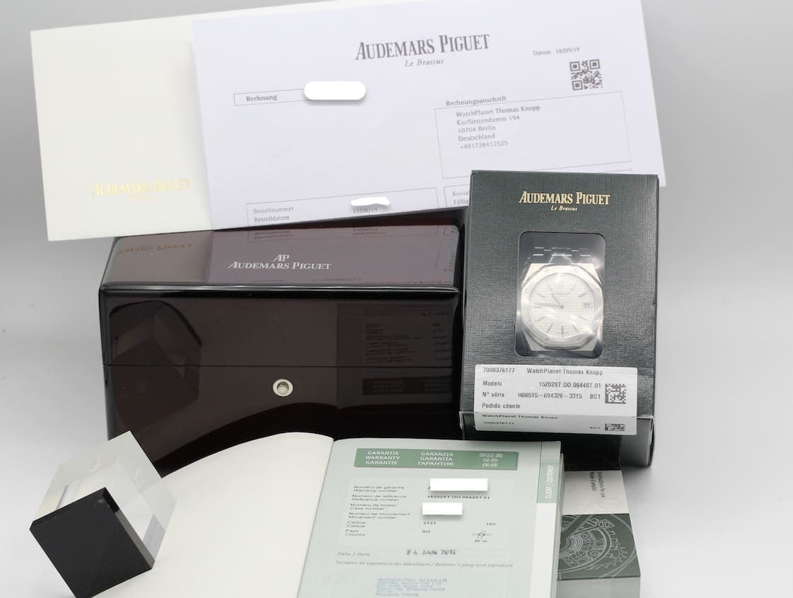 Audemars Piguet Royal Oak – Ref. 15202ST.OO.0944ST.01, Sehr gut – Bild 1/7