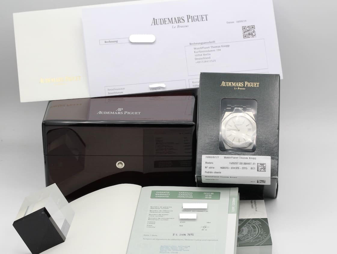Audemars Piguet Royal Oak – Ref. 15202ST.OO.0944ST.01, Sehr gut – 1/7