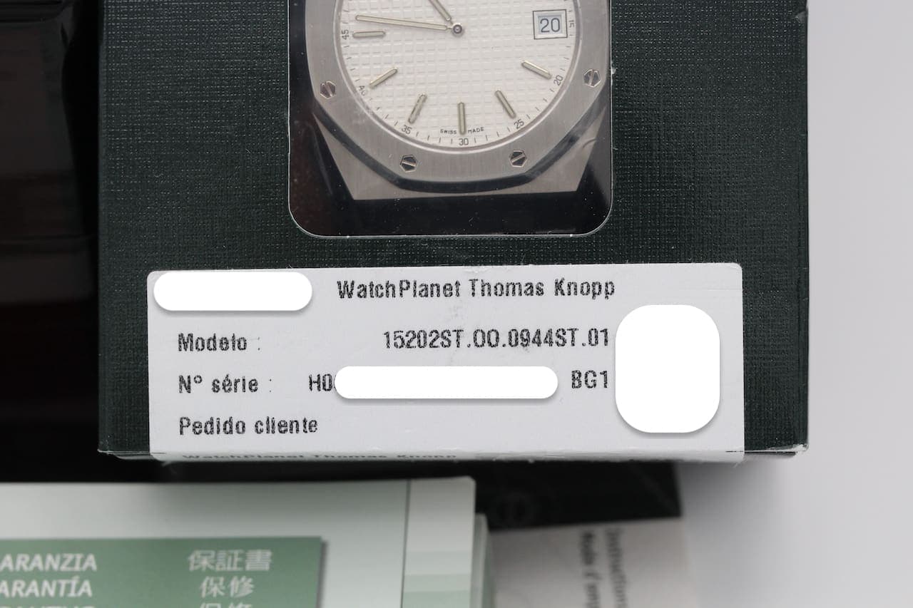 Audemars Piguet Royal Oak – Ref. 15202ST.OO.0944ST.01, Sehr gut – Bild 2/7