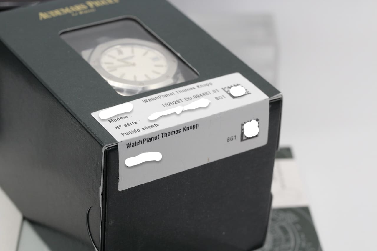 Audemars Piguet Royal Oak – Ref. 15202ST.OO.0944ST.01, Sehr gut – 7/7