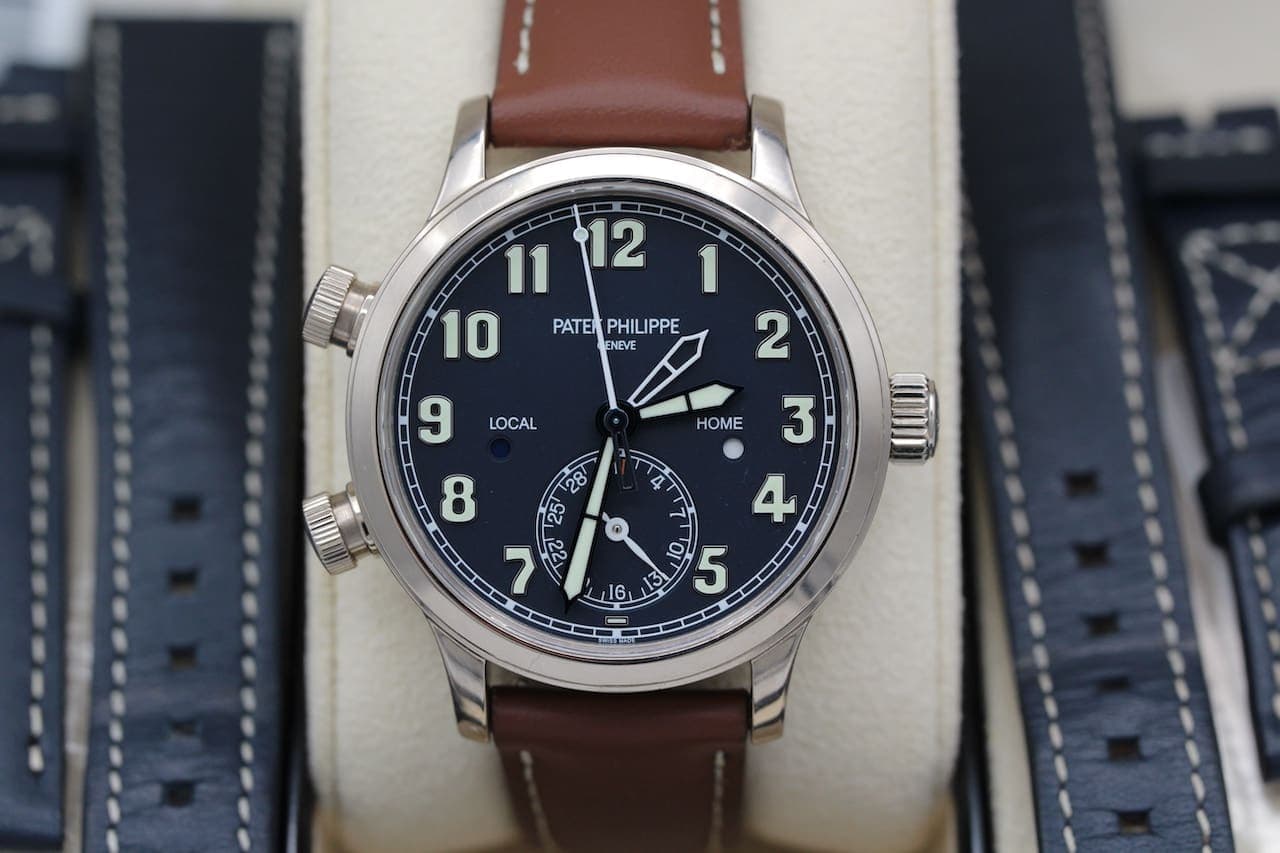 Patek Philippe Pilot Travel Time – Ref. 7234G-001, Sehr gut – Bild 1/15