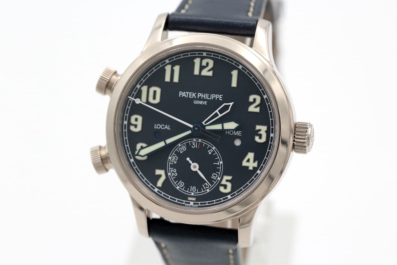 Patek Philippe Pilot Travel Time – Ref. 7234G-001, very good – 5/15