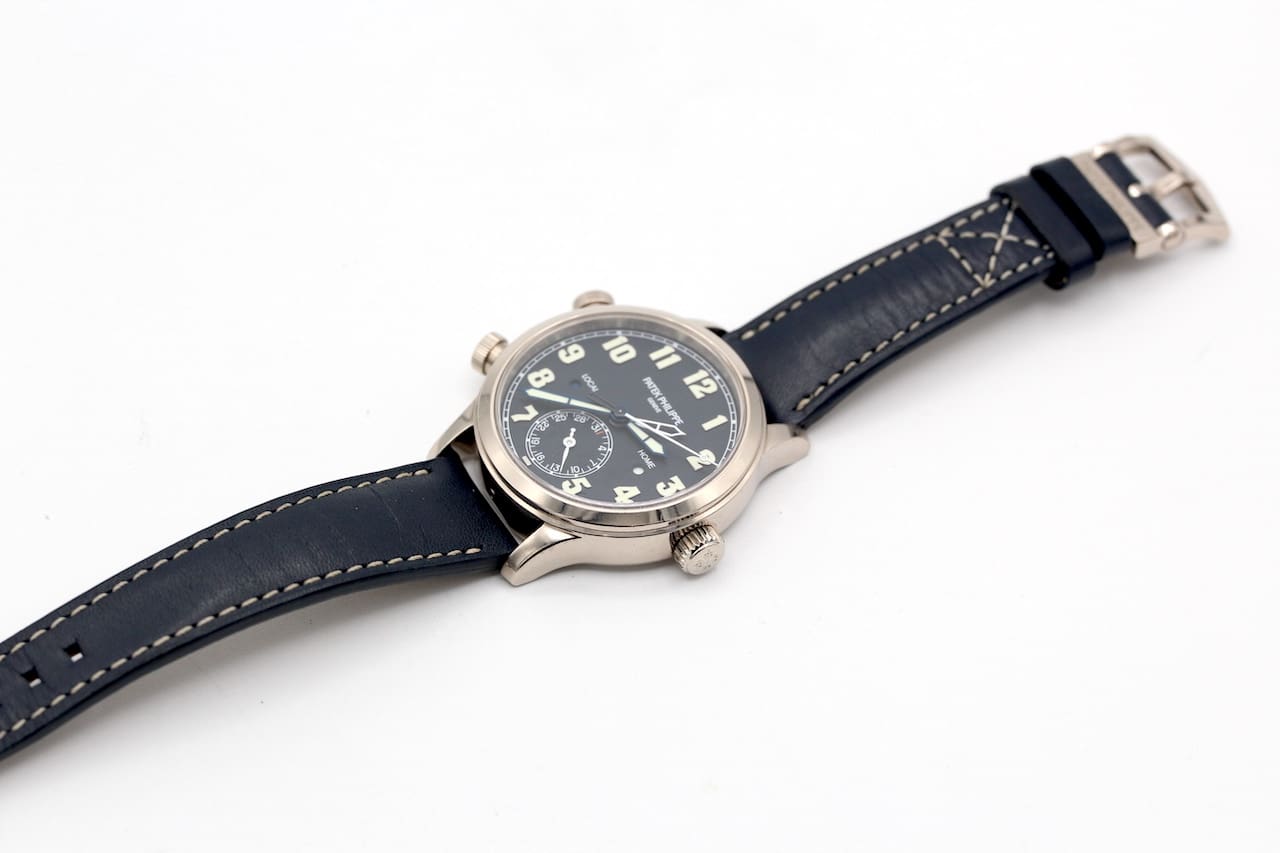 Patek Philippe Pilot Travel Time – Ref. 7234G-001, very good – 7/15