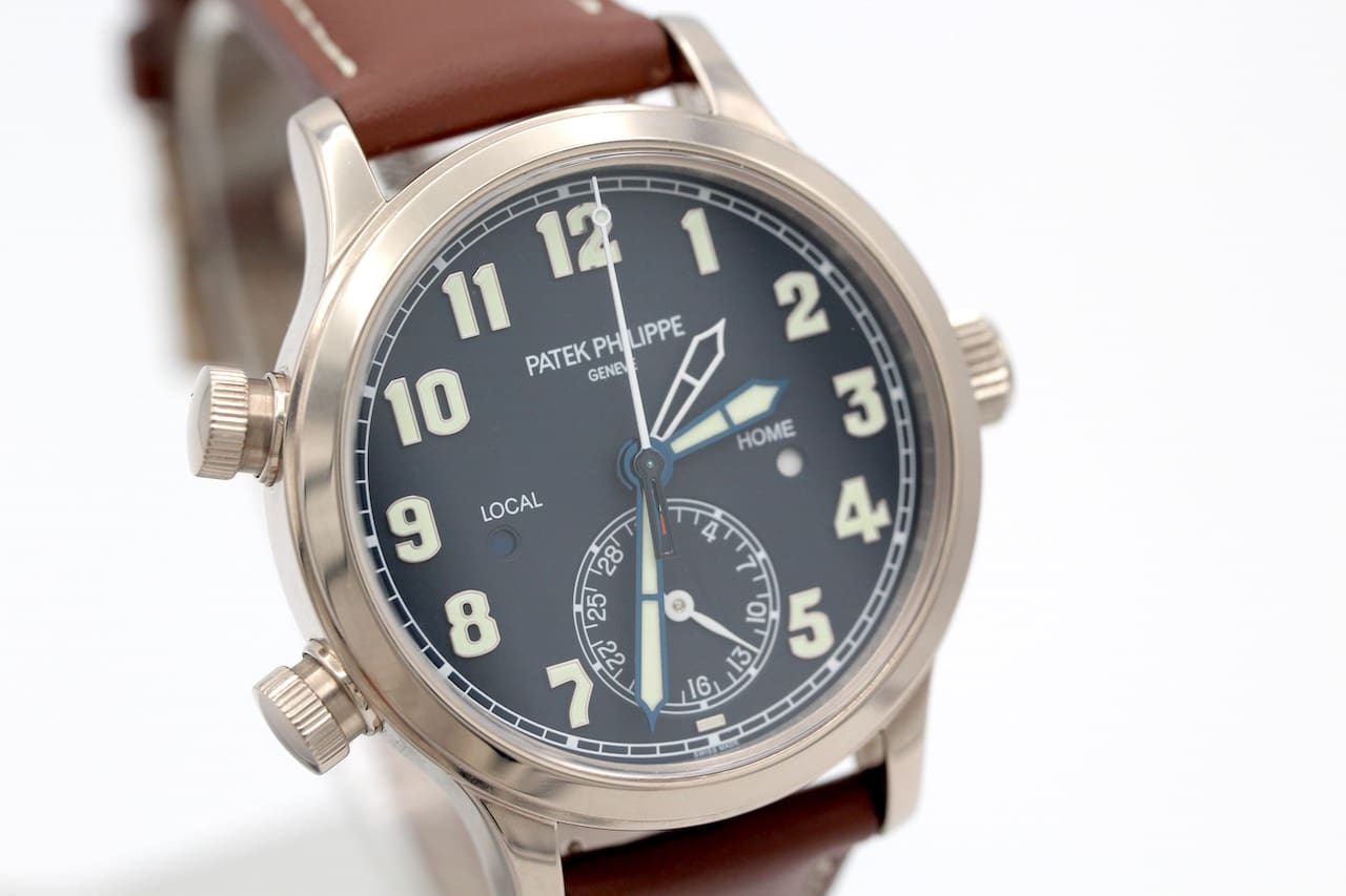 Patek Philippe Pilot Travel Time – Ref. 7234G-001, very good – 10/15