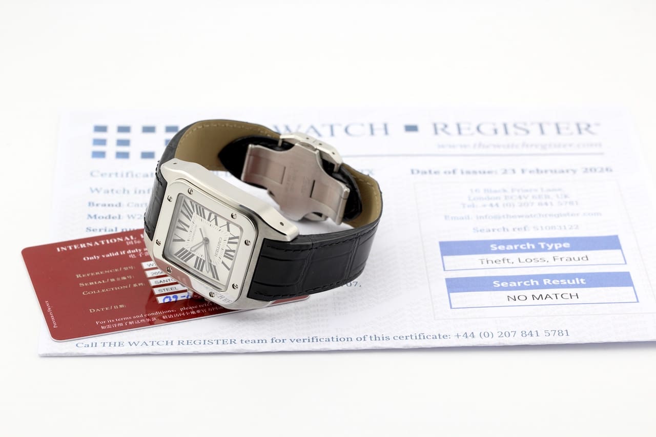 Cartier Santos de Cartier – Ref. 1017437, Sehr gut – 3/11