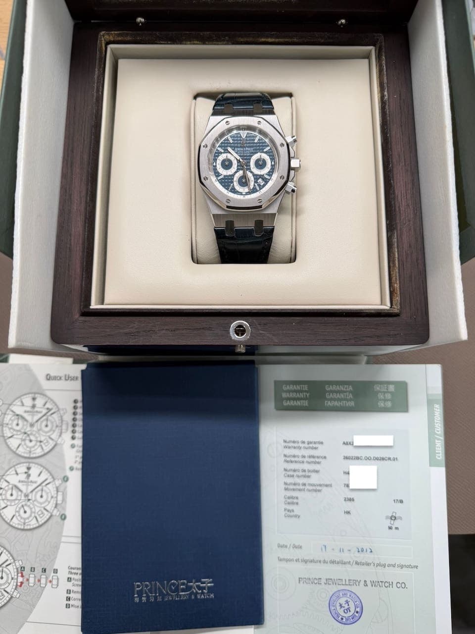 Audemars Piguet Royal Oak Chronograph – Ref. 26022BC.OO.D028CR.01, Sehr gut – Bild 2/16