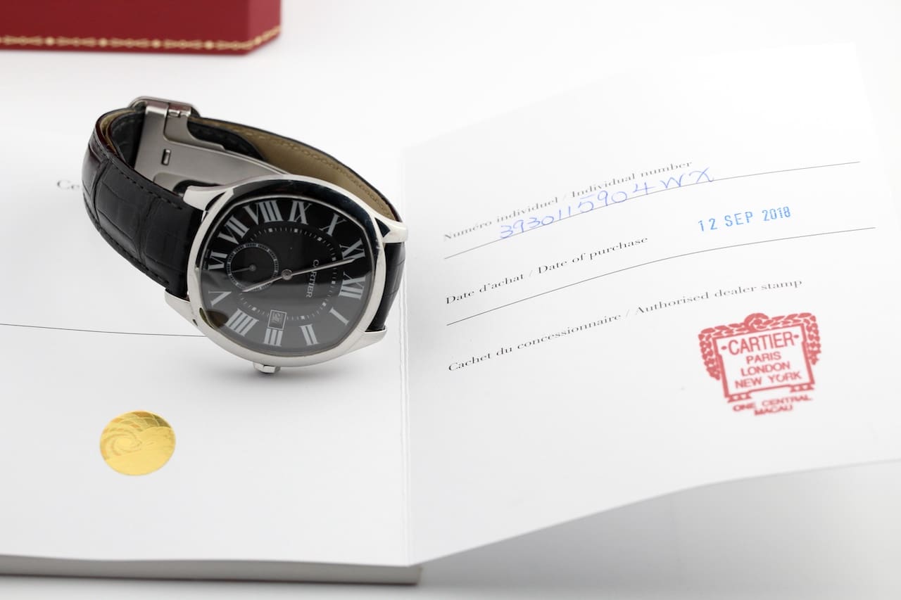 Cartier Drive de Cartier – Ref. WSNM0009, Gut – 3/11