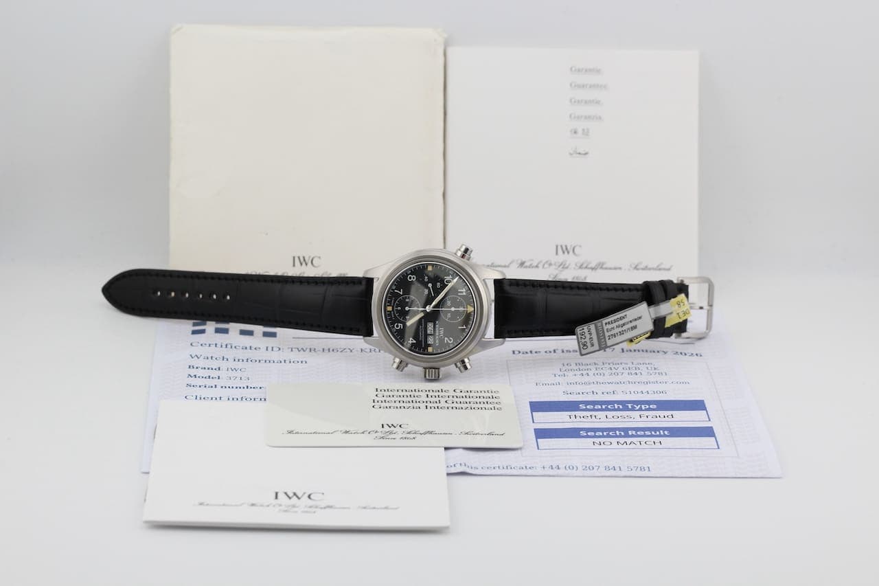 IWC Chronograph – Ref. 3711, very good – Image 2/12