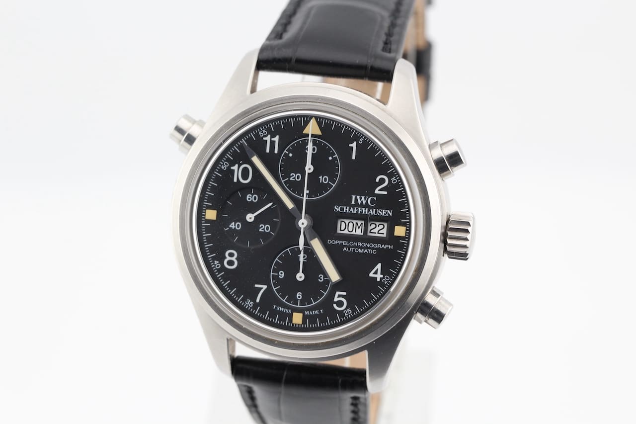 IWC Chronograph – Ref. 3711, very good – 6/12