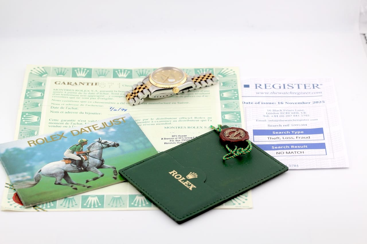 Rolex Datejust – Ref. 16233, Sehr gut – 4/15