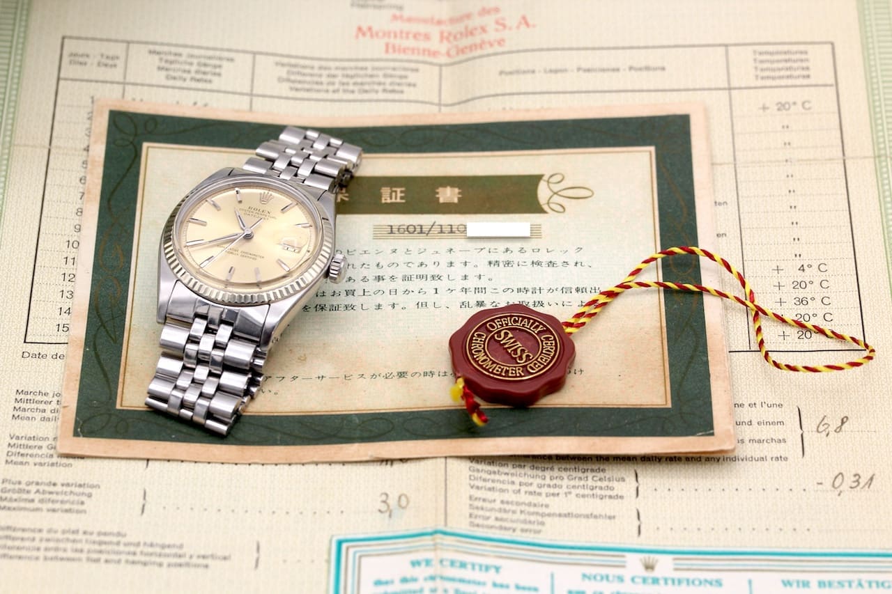 Rolex Datejust – Ref. 1601, Gut – 1/15