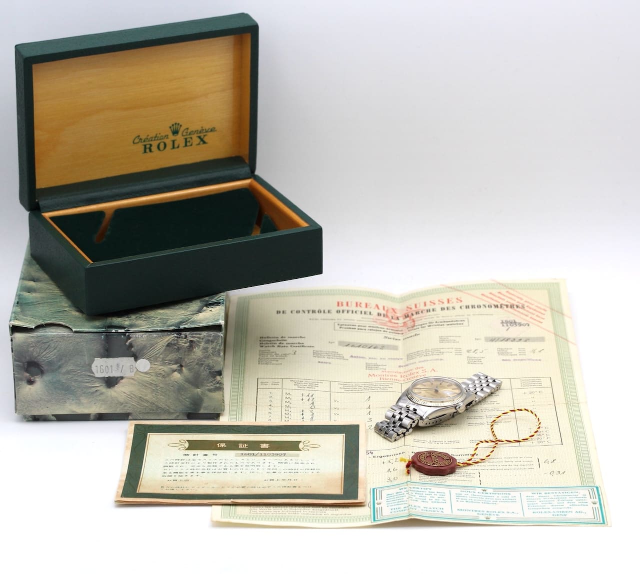 Rolex Datejust – Ref. 1601, Gut – 3/15