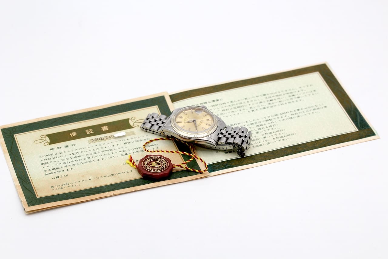 Rolex Datejust – Ref. 1601, Gut – 4/15