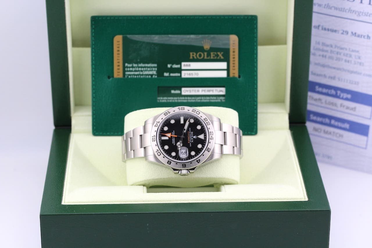 Rolex Explorer II – Ref. 216570, Sehr gut – Bild 2/13