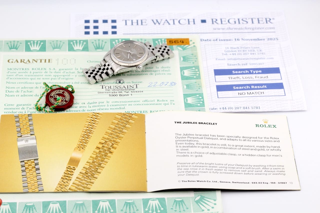 Rolex Datejust – Ref. 16014, Gut – 3/15