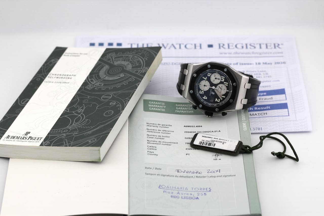 Audemars Piguet Royal Oak Offshore Chronograph – Ref. 25940SK.OO.D002CA.01.A, Sehr gut – 5/15