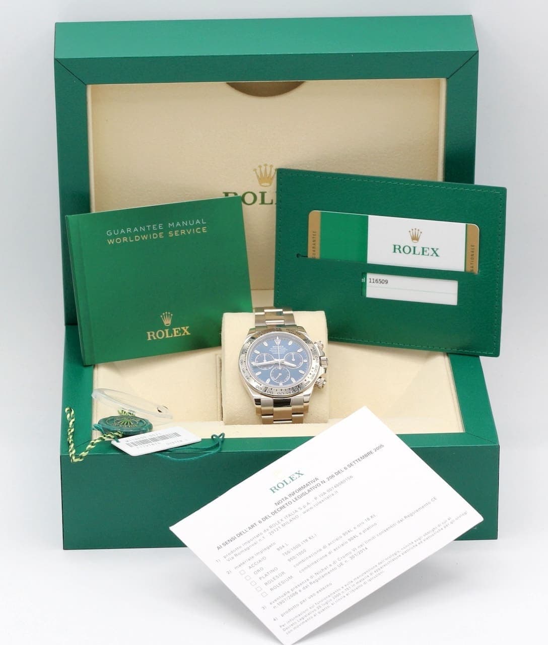 Rolex Daytona – Ref. 116509, Sehr gut – Bild 2/12