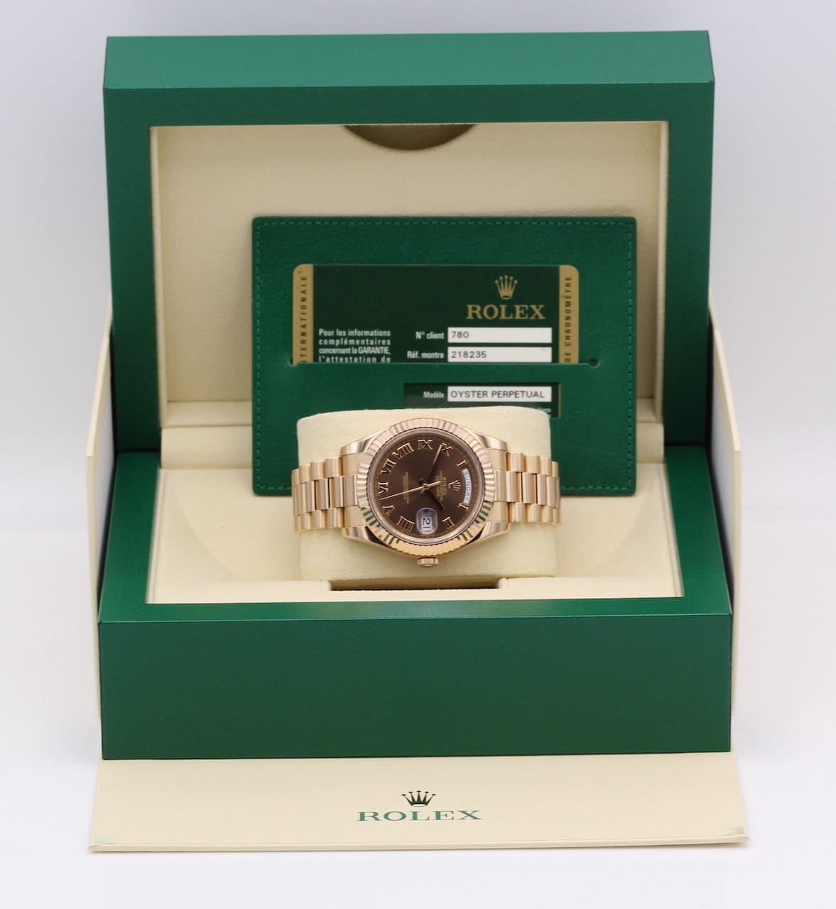 Rolex Day-Date II – Ref. 218235, Sehr gut – 2/14