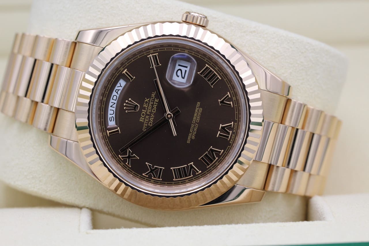 Rolex Day-Date II – Ref. 218235, Sehr gut – 5/14