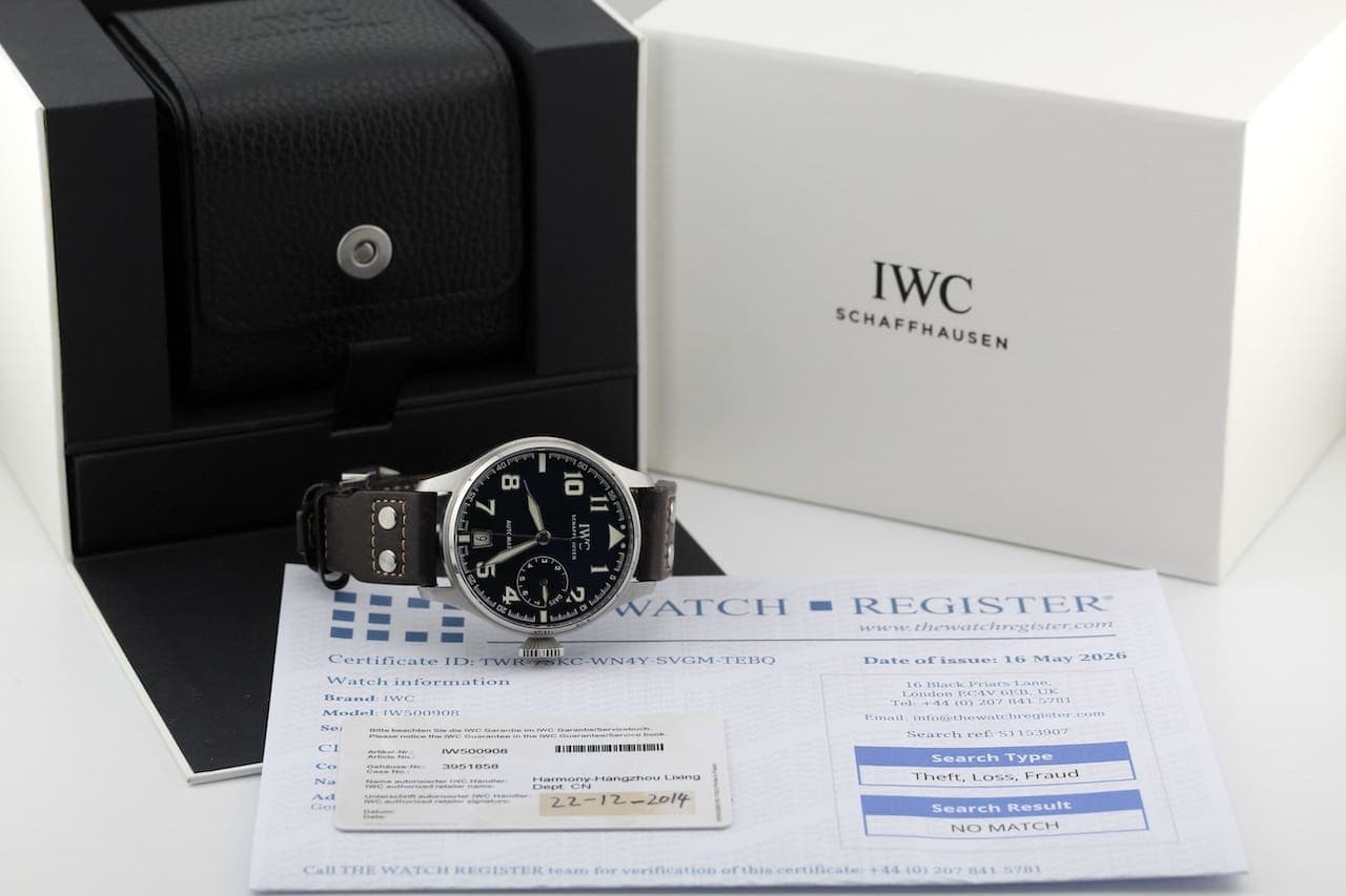 IWC Big Pilot – Ref. IW500908, Sehr gut – Bild 2/14