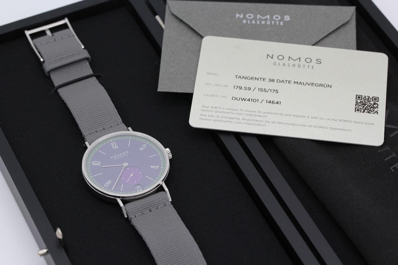 NOMOS Tangente Datum – Ref. 179.S9, Neu – Bild 2/10