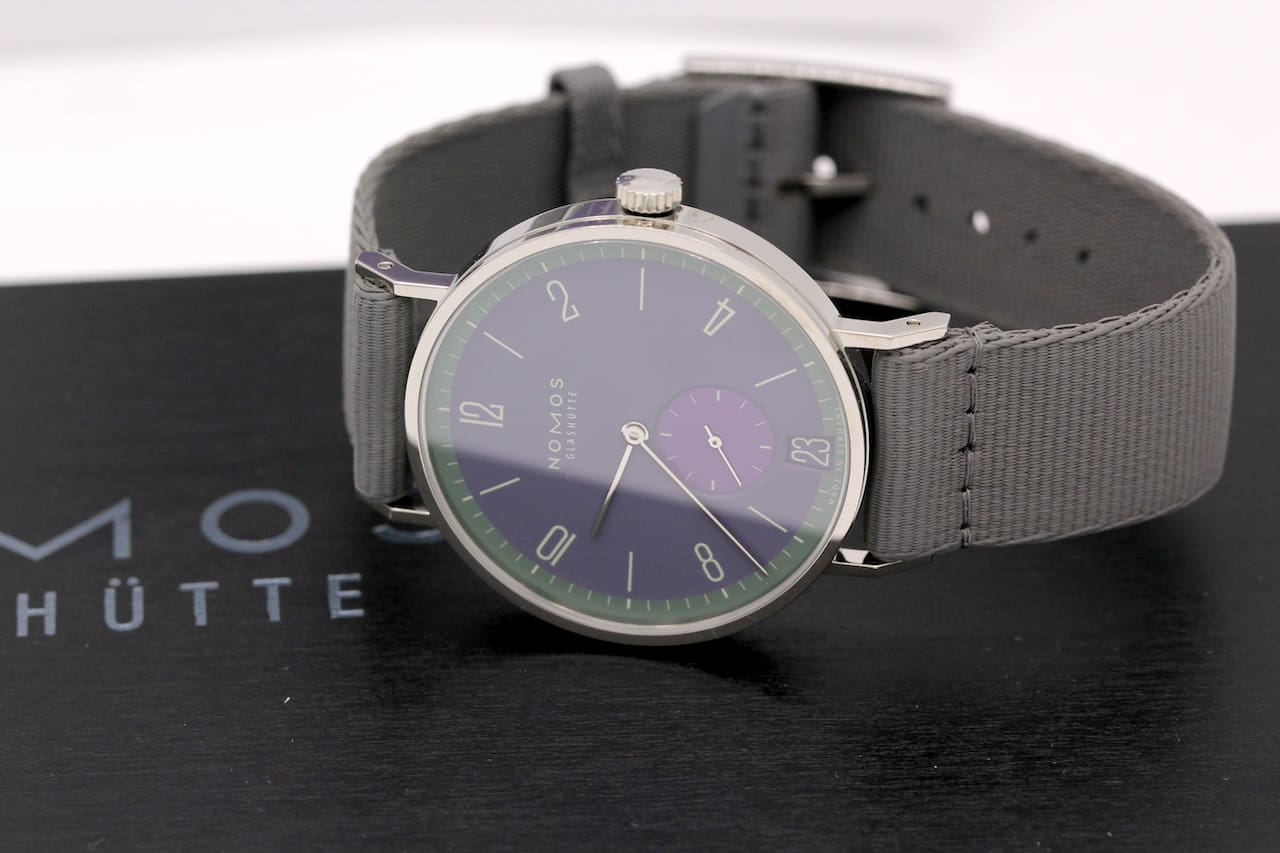 NOMOS Tangente Datum – Ref. 179.S9, New – 9/10
