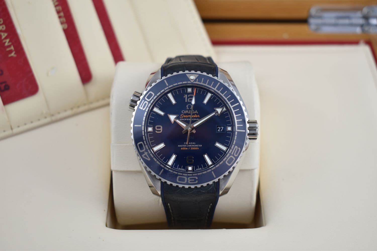 Omega Seamaster Planet Ocean – Ref. 215.33.44.21.03.001, Sehr gut – Bild 2/10