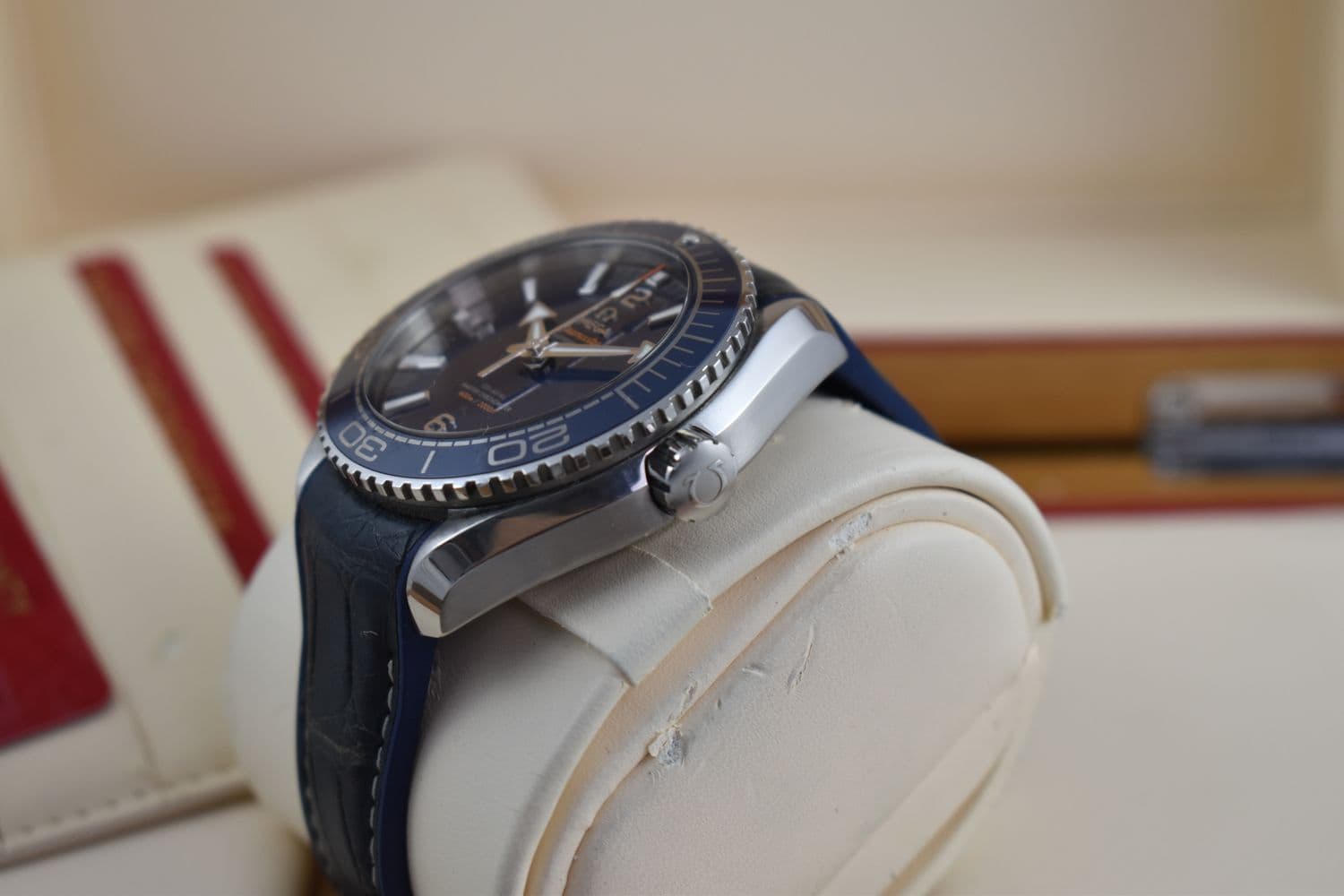 Omega Seamaster Planet Ocean – Ref. 215.33.44.21.03.001, Sehr gut – Bild 2/10