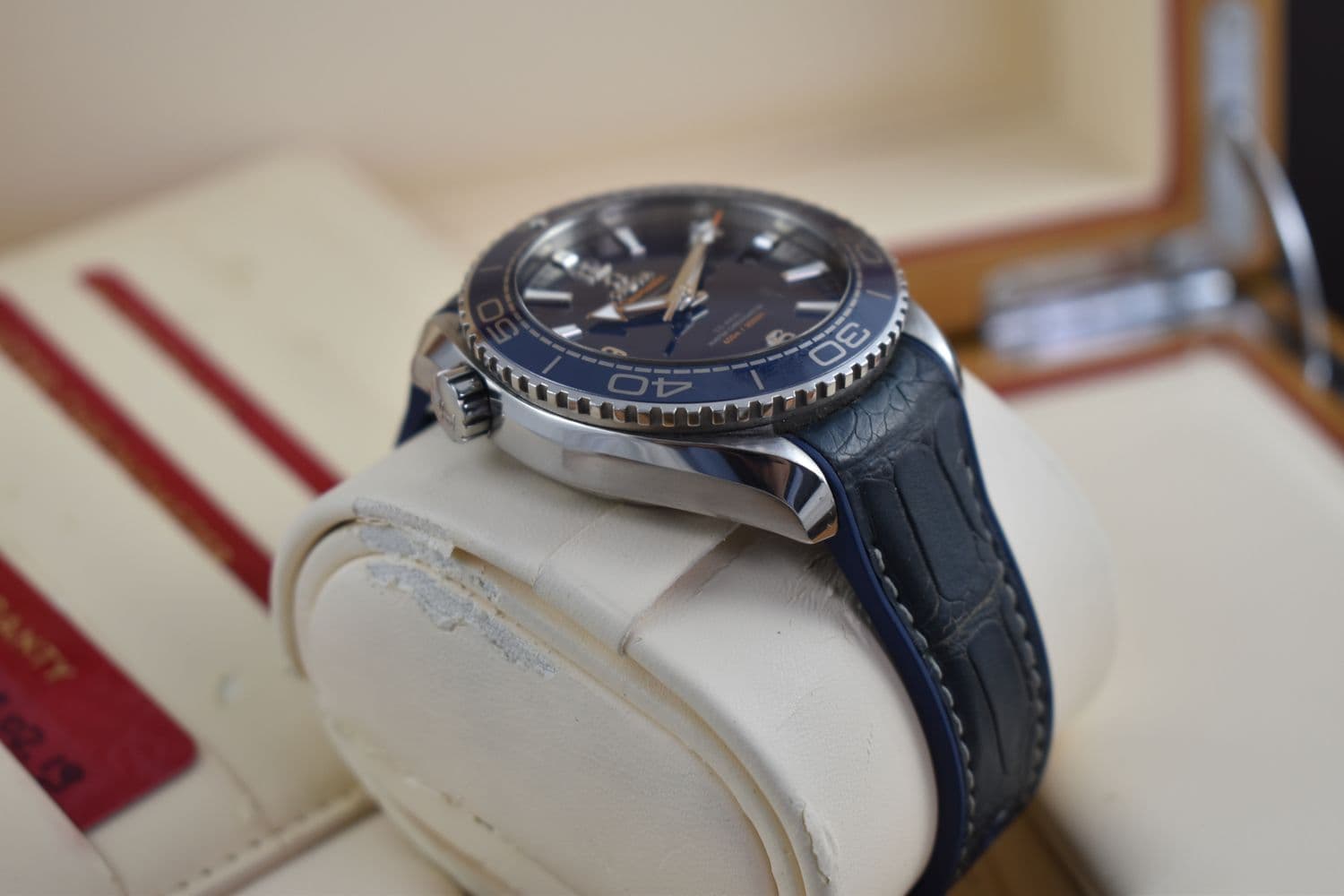 Omega Seamaster Planet Ocean – Ref. 215.33.44.21.03.001, Sehr gut – Bild 2/10