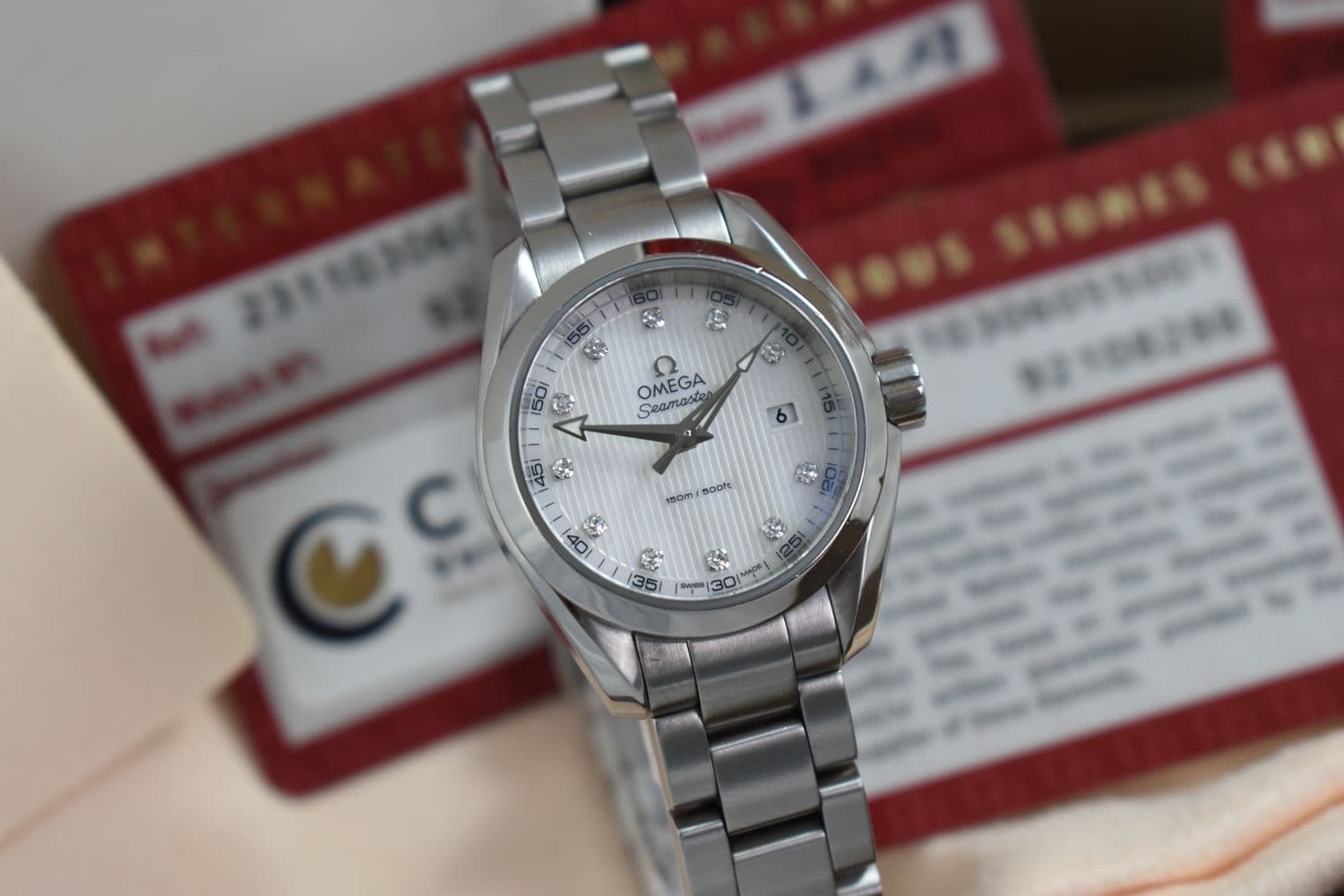 Omega Aqua Terra – Ref. 23110306055001, Gut – Bild 1/13