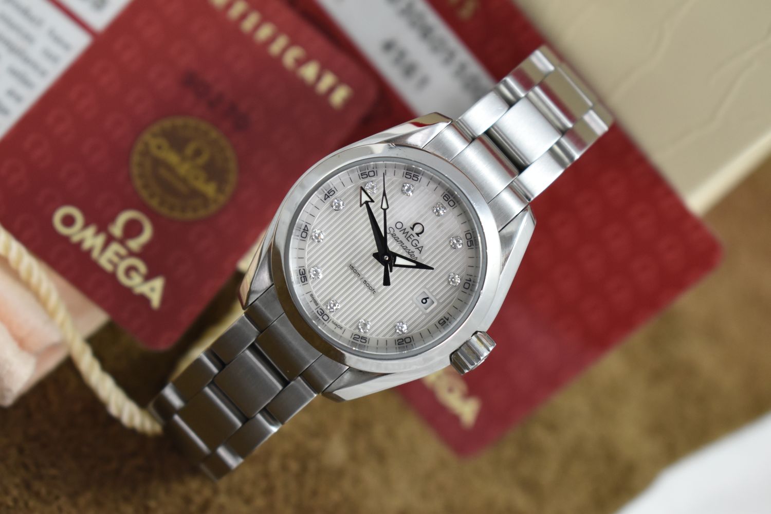 Omega Aqua Terra – Ref. 23110306055001, Gut – 5/13