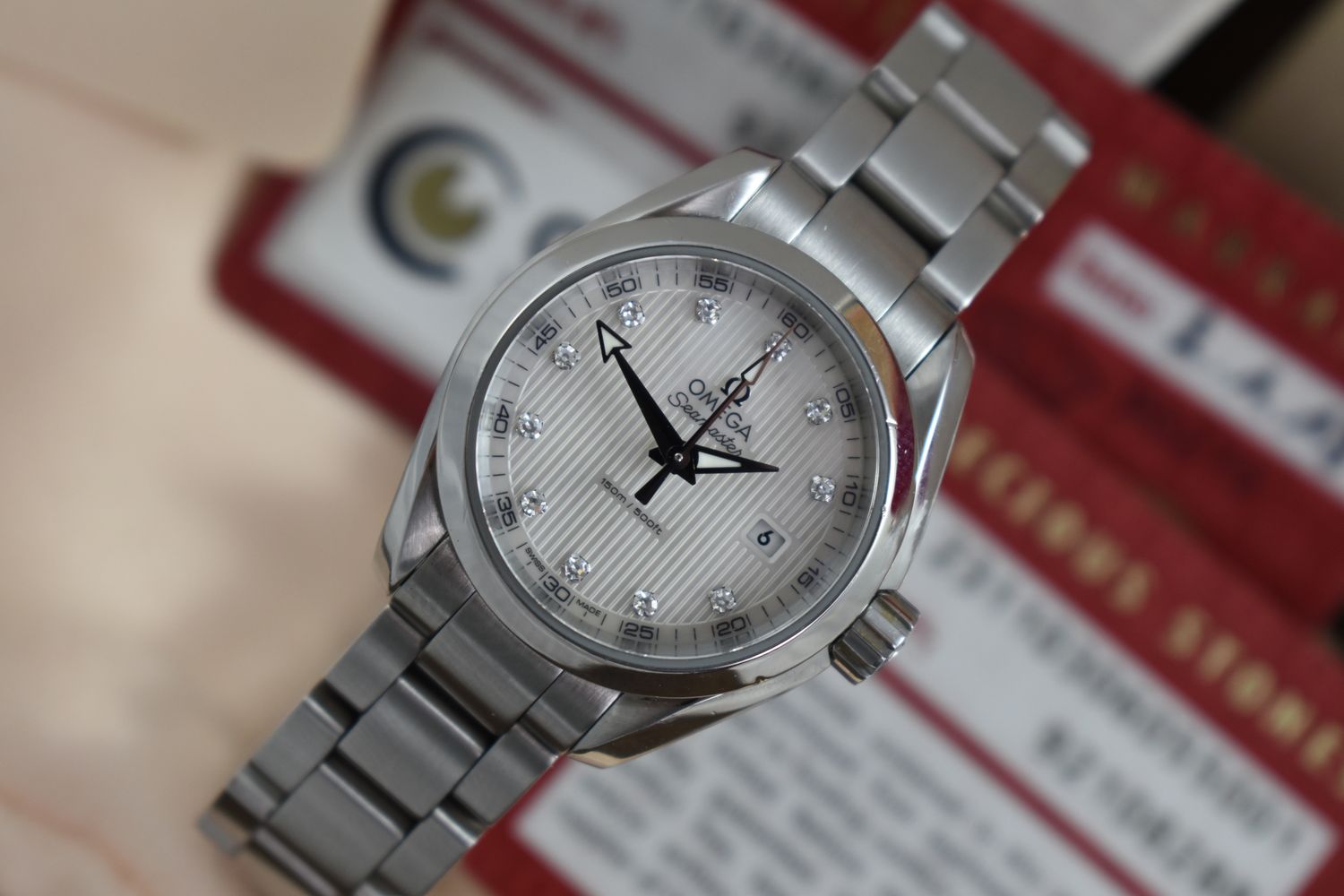 Omega Aqua Terra – Ref. 23110306055001, Gut – 6/13