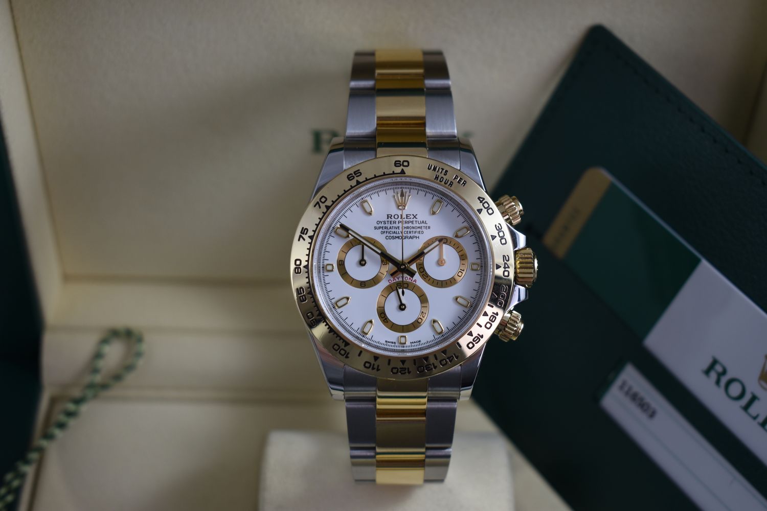 Rolex Daytona – Ref. 116503, Gut – 8/12
