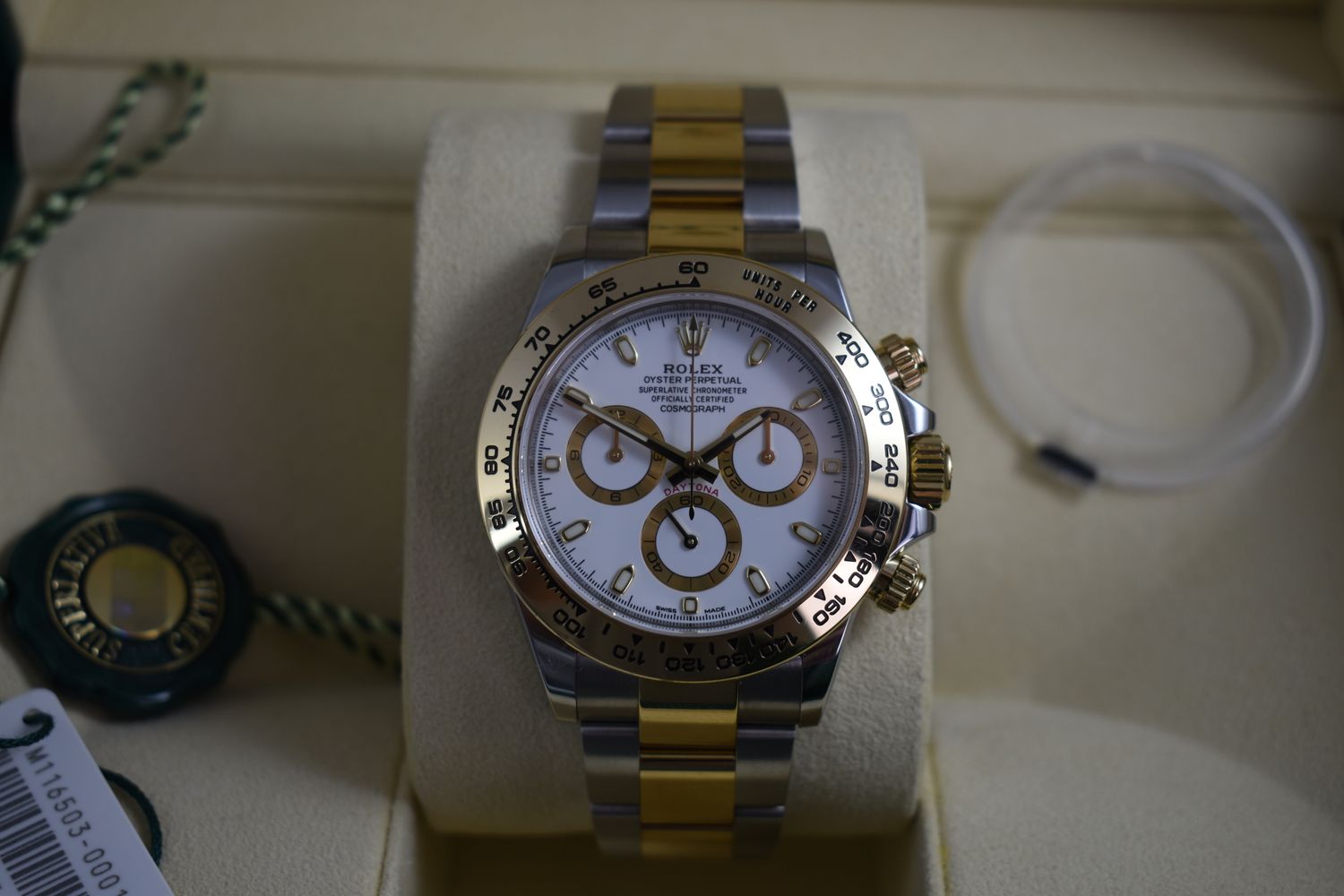 Rolex Daytona – Ref. 116503, Gut – 12/12