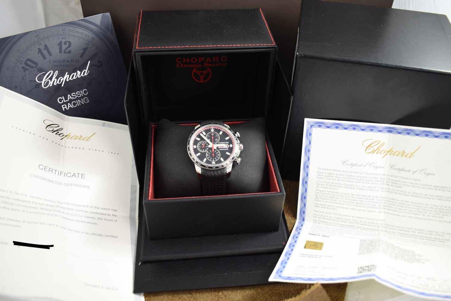 Chopard Classic Racing – Ref. 168571-3001, Sehr gut – 2/10