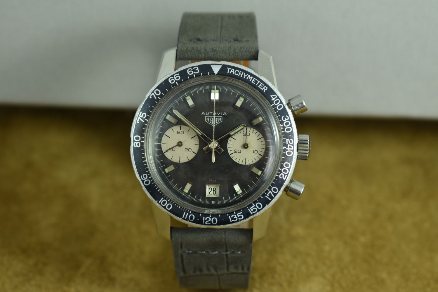 Heuer Autavia Dato – Ref. 7863, good – 1/18