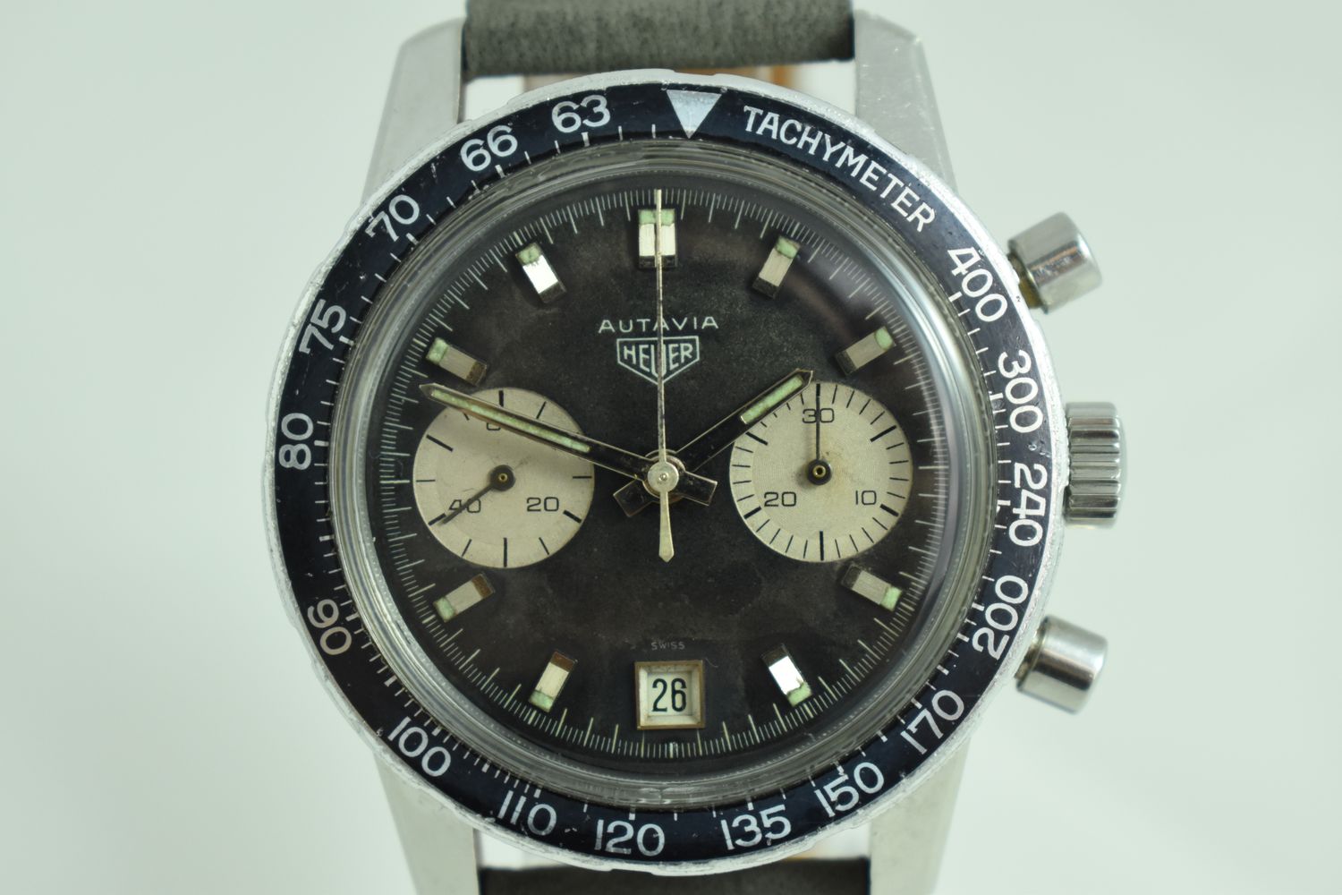 Heuer Autavia Dato – Ref. 7863, good – 13/18
